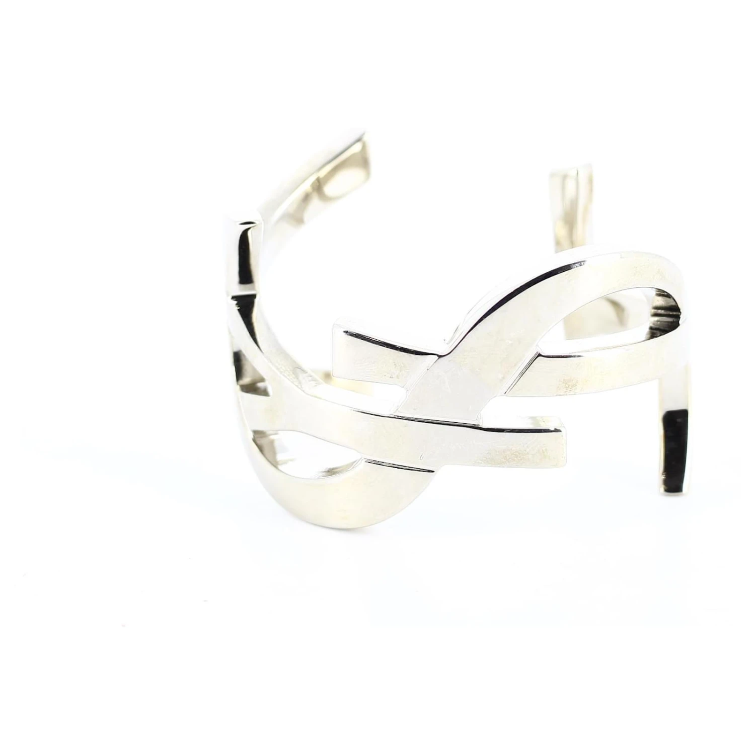 Yves Saint Laurent Opyum Manchette En Métal Argenté 3 Yves Saint Laurent Opyum Manchette En Métal Argenté