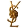 Broche Pin’s Yves Saint Laurent Doré 1 Broche Pin’s Yves Saint Laurent Doré -Yves Saint Laurent broche pins yves saint laurent acetate dore