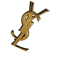Yves Saint Laurent Broche Doré