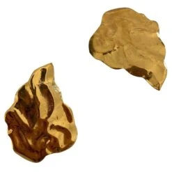 Yves Saint Laurent Set De 2 Pin’s Doré