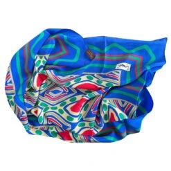 Yves Saint Laurent Écharpe En Soie Multicolore