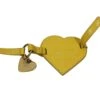 Yves Saint Laurent Ceinture Cœur Jaune 1 Yves Saint Laurent Ceinture Cœur Jaune -Yves Saint Laurent ceinture cur yves saint laurent cuir jaune