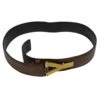 Yves Saint Laurent Ceinture Y Marron -Yves Saint Laurent ceinture y yves saint laurent cuir marron