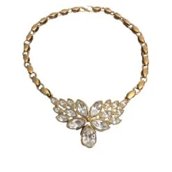 Yves Saint Laurent Collier Collier Robert Goossens Pour Yves St Laurent Doré