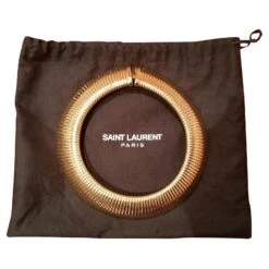 Yves Saint Laurent COLLIER RAS DU COU Doré