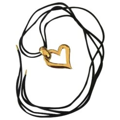 Yves Saint Laurent Cœur Ouvert Noir Doré