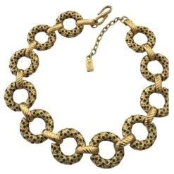 Yves Saint Laurent Colliers Bijouterie Dorée
