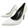 Yves Saint Laurent CHAUSSURES SAINT LAURENT 315534 EXCARPINS CUIR BLANC 38 LEATHER PUMPS SHOES -Yves Saint Laurent escarpins chaussures saint laurent 315534 excarpins cuir blanc 38 leather pumps shoes