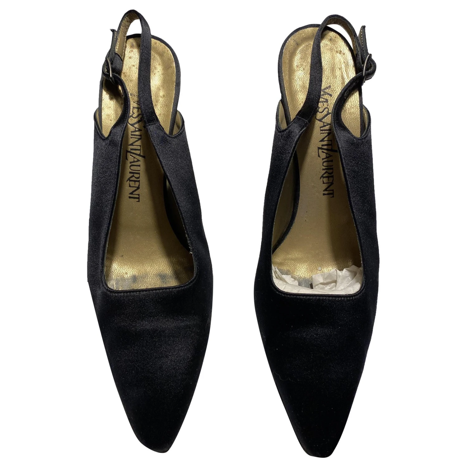 Yves Saint Laurent Décolleté Noir 3 Yves Saint Laurent Décolleté Noir