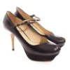 Yves Saint Laurent Escarpins Mary Janes Noir -Yves Saint Laurent escarpins mary janes yves saint laurent cuir noir