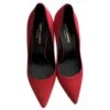 Yves Saint Laurent Talons Rouge -Yves Saint Laurent escarpins talons yves saint laurent suede rouge