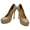Yves Saint Laurent Escarpins Trip Too Beige Métallisé YSL -Yves Saint Laurent escarpins trip too beige metallise ysl yves saint laurent cuir