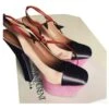 Yves Saint Laurent Escarpins YSL Obession Multicolore 1 Yves Saint Laurent Escarpins YSL Obession Multicolore -Yves Saint Laurent escarpins ysl obession yves saint laurent suede multicolore