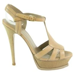 Escarpins Yves Saint Laurent 38 Beige