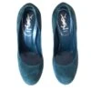 Yves Saint Laurent Escarpins Vert -Yves Saint Laurent escarpins yves saint laurent suede vert