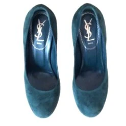 Yves Saint Laurent Escarpins Vert