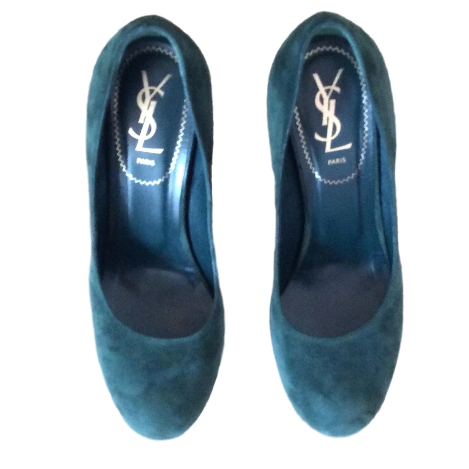 Yves Saint Laurent Escarpins Vert 3 Yves Saint Laurent Escarpins Vert