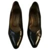 Escarpins Yves Saint Laurent Vintage Noir 1 Escarpins Yves Saint Laurent Vintage Noir -Yves Saint Laurent escarpins yves saint laurent vintage cuir noir