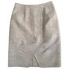 Yves Saint Laurent Jupe SAINT LAURENT Gris -Yves Saint Laurent jupe saint laurent laine gris
