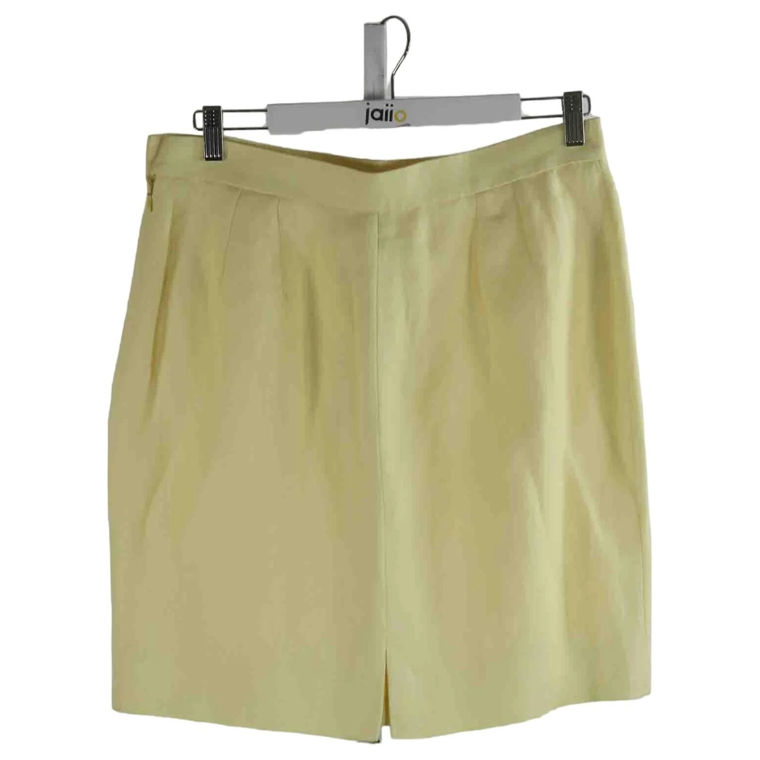 Jupe Yves Saint Laurent 46 Jaune 3 Jupe Yves Saint Laurent 46 Jaune