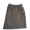 Yves Saint Laurent Jupes Gris -Yves Saint Laurent jupes yves saint laurent laine gris