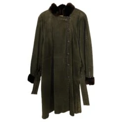 Yves Saint Laurent Manteaux, Vêtements D'extérieur Vert Foncé