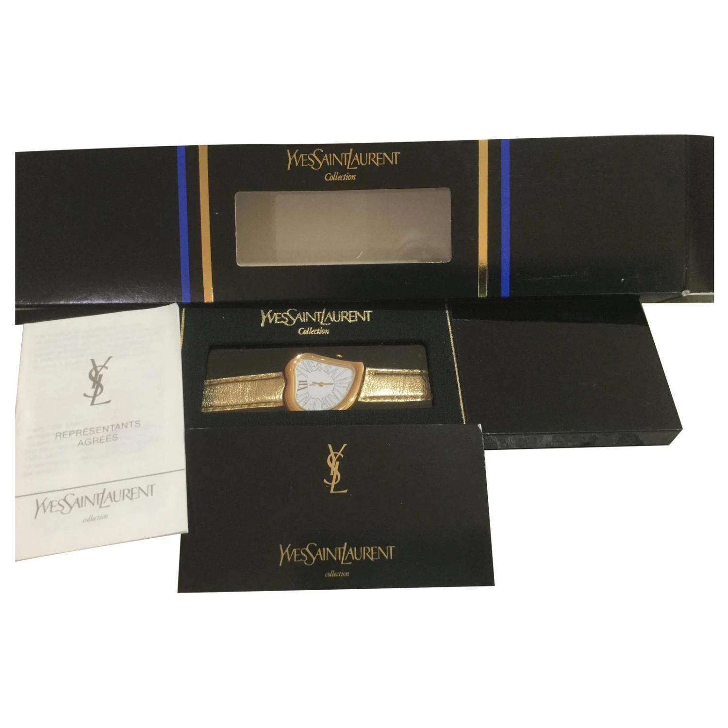 Yves Saint Laurent Visage De Coeur, Chiffres Romains Doré 3 Yves Saint Laurent Visage De Coeur, Chiffres Romains Doré