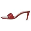 Yves Saint Laurent Mules Rouge -Yves Saint Laurent mules yves saint laurent cuir rouge