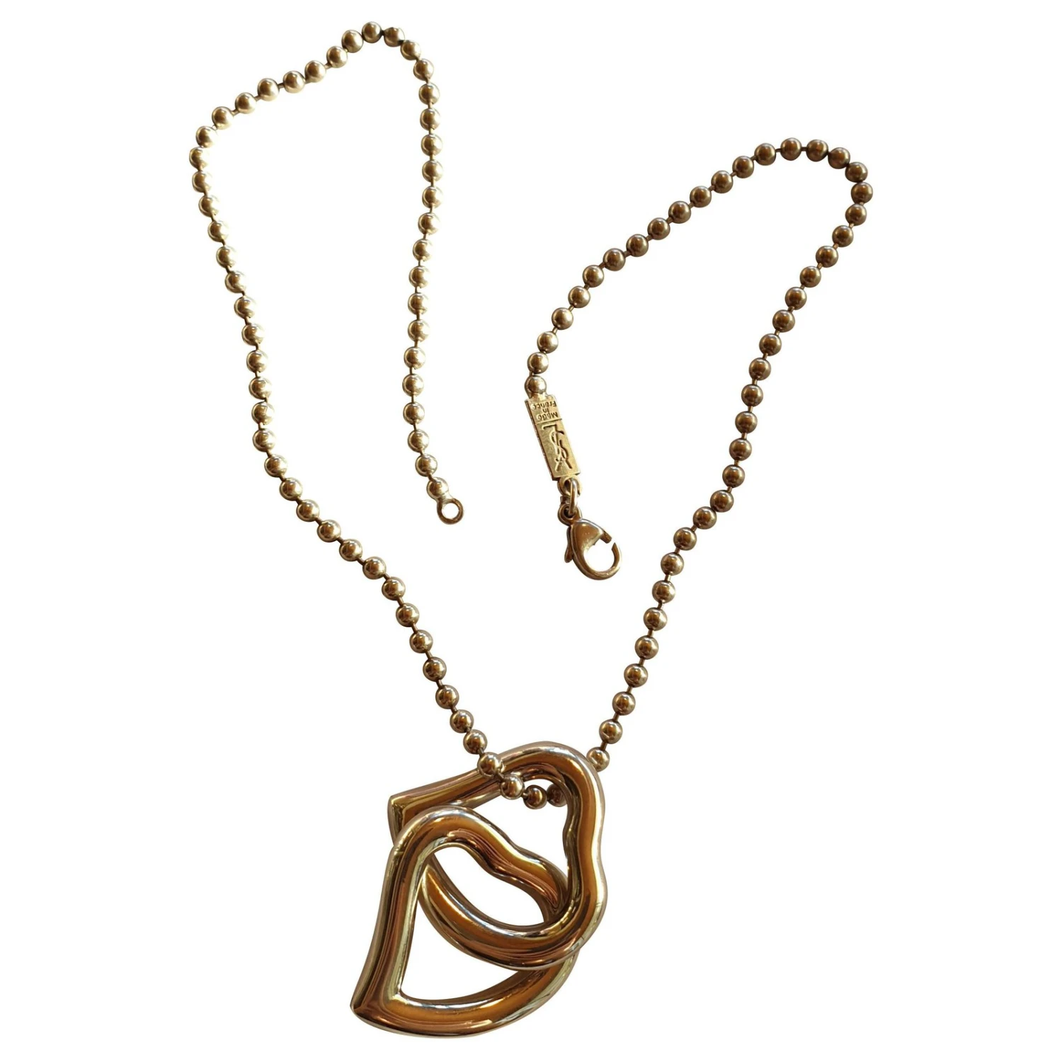 Yves Saint Laurent Double Coeurs Argenté 3 Yves Saint Laurent Double Coeurs Argenté