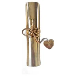 Yves Saint Laurent 1980’s – Rare Vaporisateur Doré Remplissable 20 Ml (numéro De Série) Marron Clair Bijouterie Dorée