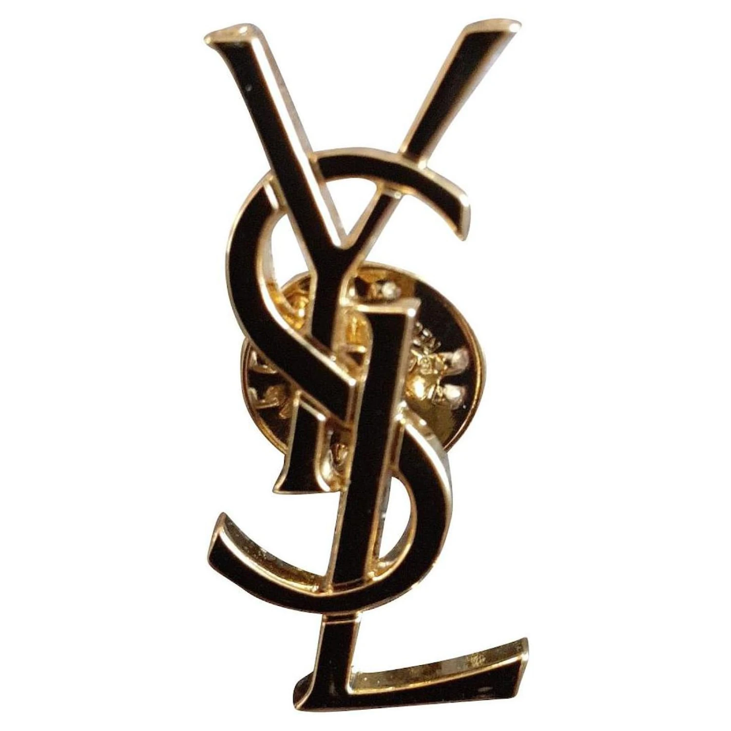 Yves Saint Laurent Pin's Broche Doré 3 Yves Saint Laurent Pin's Broche Doré