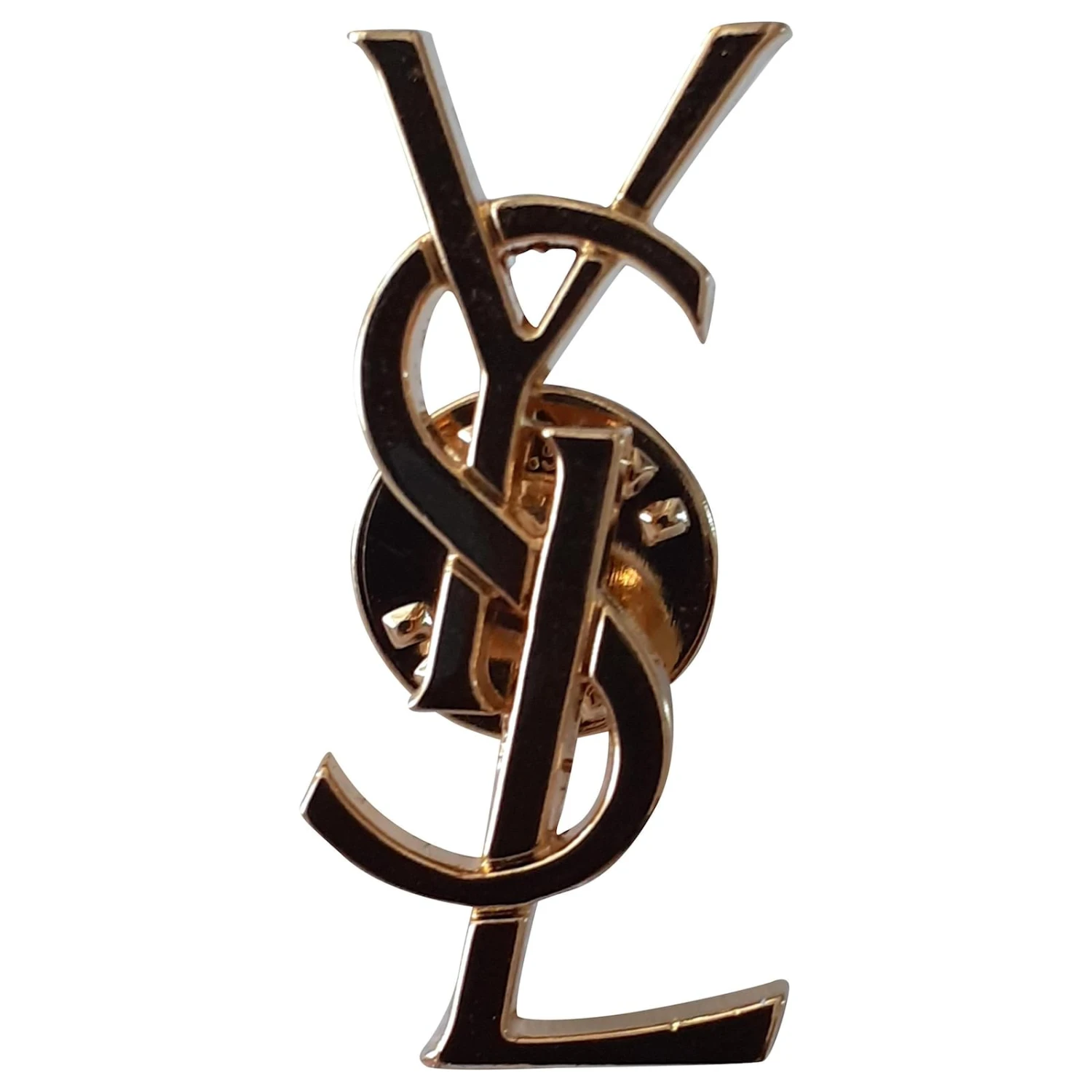 Yves Saint Laurent Pin's Broche Doré 3 Yves Saint Laurent Pin's Broche Doré