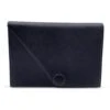 Yves Saint Laurent Pochette Vintage En Cuir Noir -Yves Saint Laurent pochette vintage en cuir noir yves saint laurent