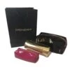 Yves Saint Laurent Lot 3 Trousses Noir Rose Doré -Yves Saint Laurent pochettes lot 3 trousses yves saint laurent autre noir