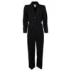 Yves Saint Laurent Combinaison YSL Noir -Yves Saint Laurent robes combinaison ysl yves saint laurent autre noir