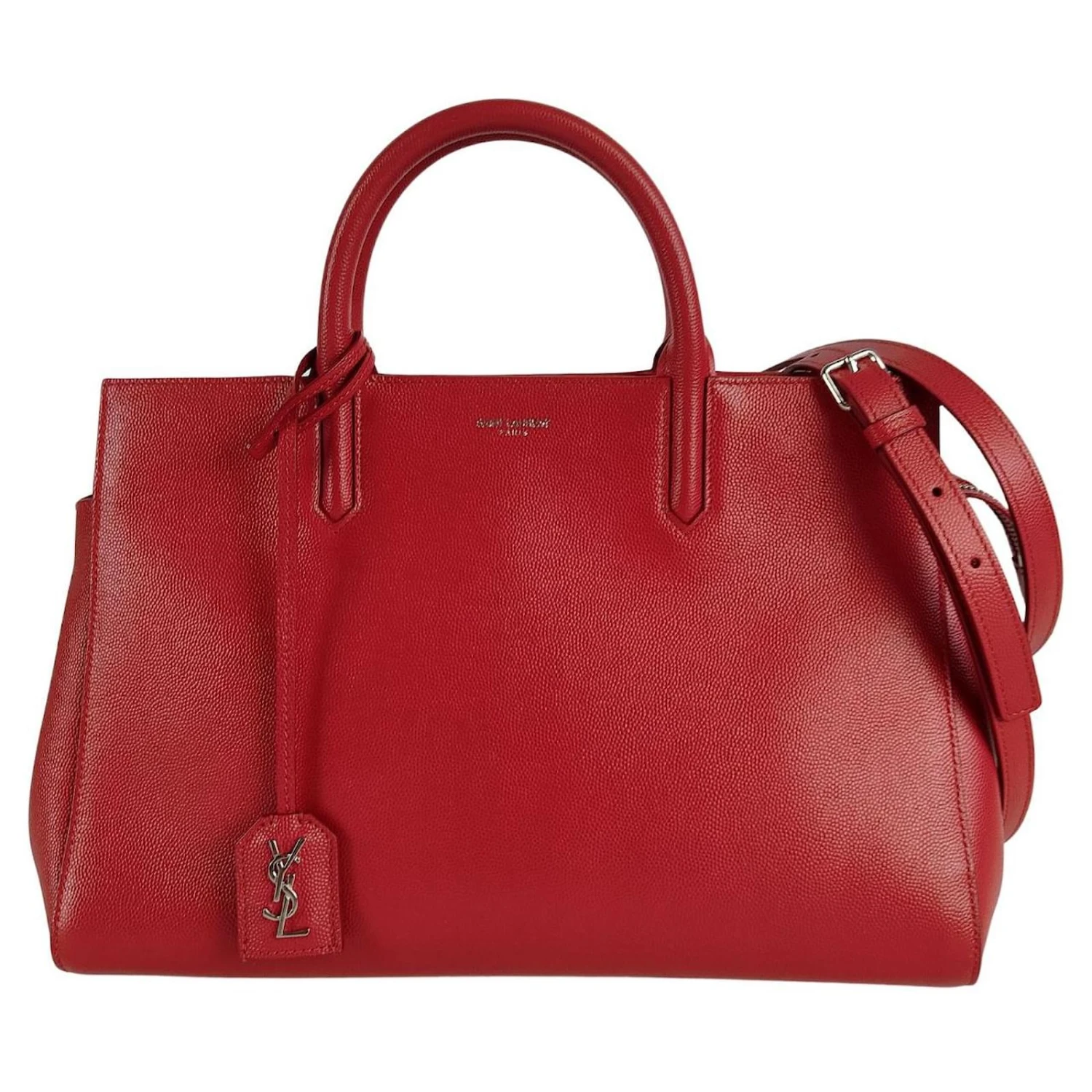 Yves Saint Laurent Sac Bandoulière Saint Laurent Sac De Jour En Cuir Rouge 3 Yves Saint Laurent Sac Bandoulière Saint Laurent Sac De Jour En Cuir Rouge