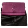 Sac En Cuir Verni Violet Belle De Jour Yves Saint Laurent Prune