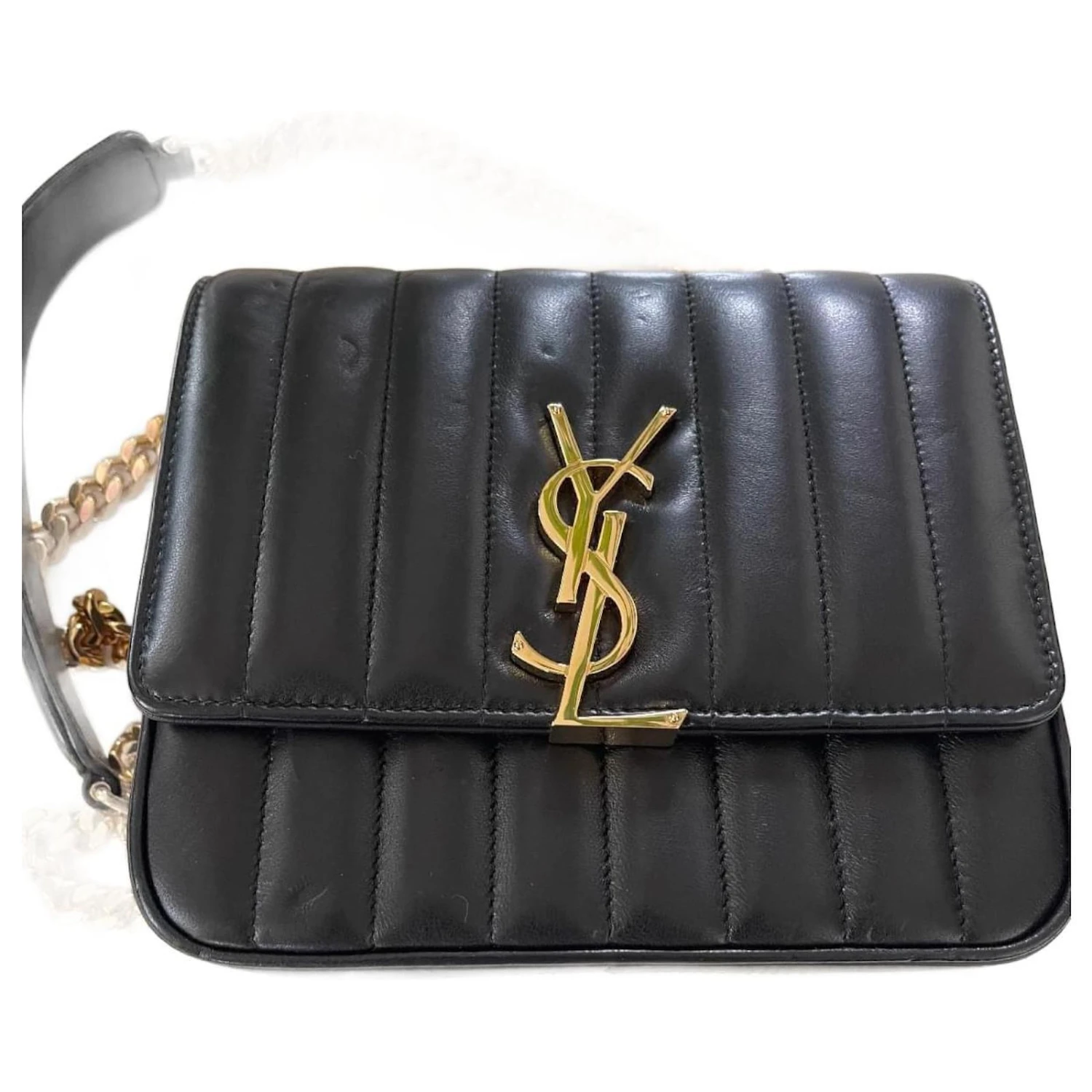 Sac Yves Saint Laurent Vicky Noir 3 Sac Yves Saint Laurent Vicky Noir