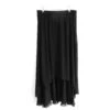 Yves Saint Laurent SS94 Jupe Haute Basse En Soie Noir -Yves Saint Laurent ss94 jupe haute basse en soie yves saint laurent noir