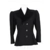 Taille Veste De Costume Noir Yves Saint Laurent 40 -Yves Saint Laurent taille veste de costume noir yves saint laurent 40 coton
