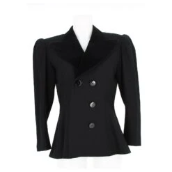 Taille Veste De Costume Noir Yves Saint Laurent 40