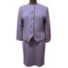 Yves Saint Laurent Tailleur Jupe Violet 2 Yves Saint Laurent Tailleur Jupe Violet -Yves Saint Laurent tailleur jupe yves saint laurent laine violet