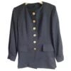 Yves Saint Laurent Tailleur YSL Bleu Marine -Yves Saint Laurent tailleur ysl yves saint laurent laine bleu marine