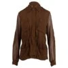 Yves Saint Laurent Chemise Saharienne Marron -Yves Saint Laurent tops chemise saharienne yves saint laurent soie marron