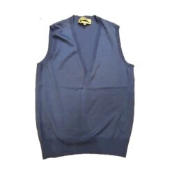 Yves Saint Laurent Sans Manches Bleu