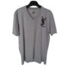 Yves Saint Laurent Tee Shirt Manches Courtes Gris -Yves Saint Laurent tops tee shirt manches courtes yves saint laurent coton gris
