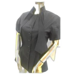 Yves Saint Laurent 15 Yves Saint Laurent #yvessaintlourent#chemise#noire#38#36#s#m