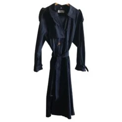 Trench Yves Saint Laurent Vintage Bleu Marine