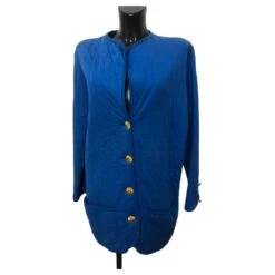 Yves Saint Laurent Veste Bleu