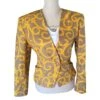 Yves Saint Laurent Blazer Chic Jaune 2 Yves Saint Laurent Blazer Chic Jaune -Yves Saint Laurent vestes blazer chic yves saint laurent coton jaune